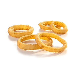 1/4" Crispy Tempura Onion Rings - Fast Pack®