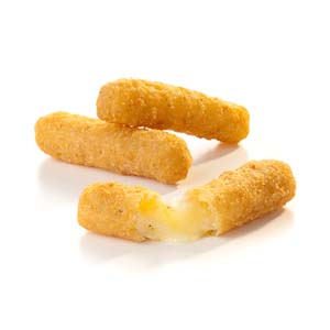 Crispy Tempura Mozzarella Sticks, Italian