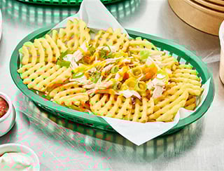 Nachos Au Poulet BBQ