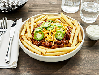 Loaded Chili Cheese Fries