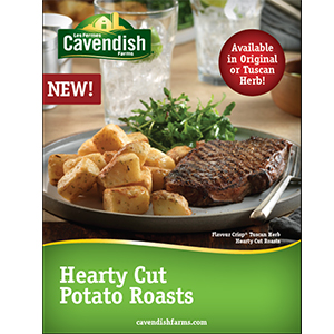 Hearty Cut Potato Roasts Sell Sheet