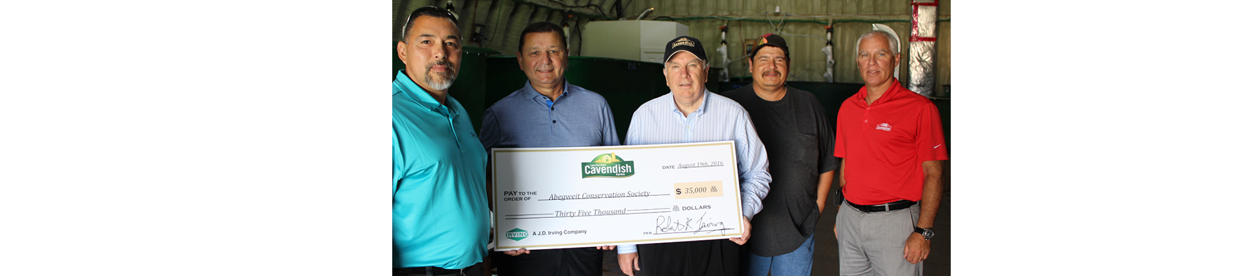 Cavendish Farms Supports the Fish Friends Program on Prince Edward Island